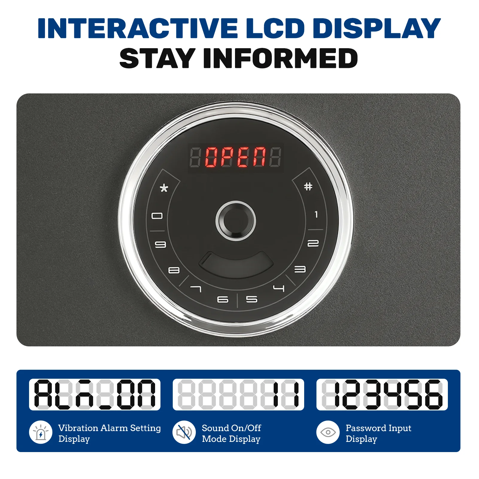 SF0505 Home Safe, Auto-Open 2.0 Cu Ft Fingerprint Quick Access - Image 5